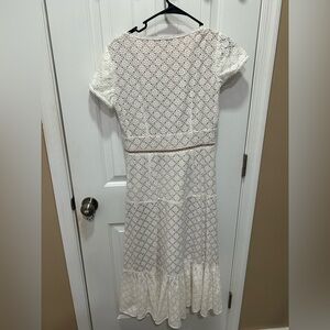 Michael Kors White Lace Dress
